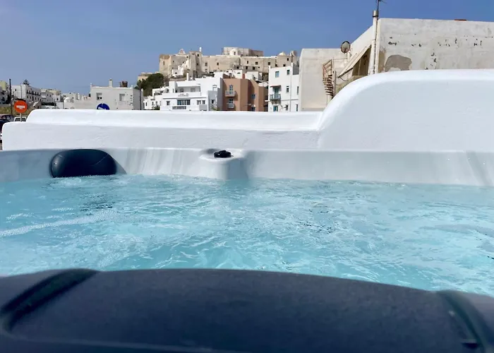 Maria Naxos -with New Hot Tub Naxos City